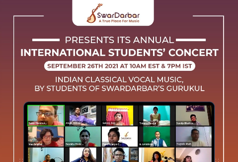 SwarDarbar - Event - SwarDarbar's International Digital Students' Concert.